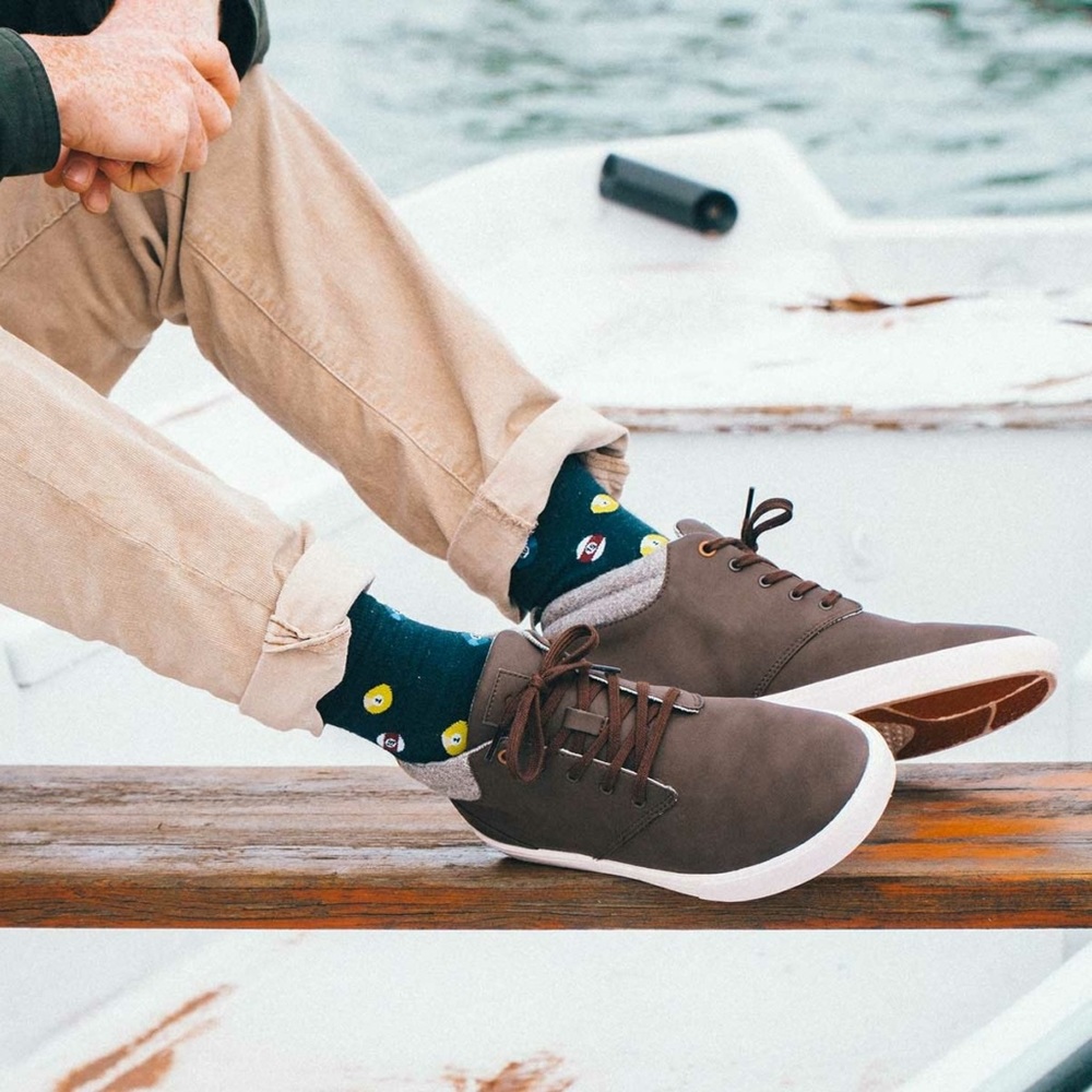 Saola Niseko II Lace Up Shoes in Chocolate 11 O2